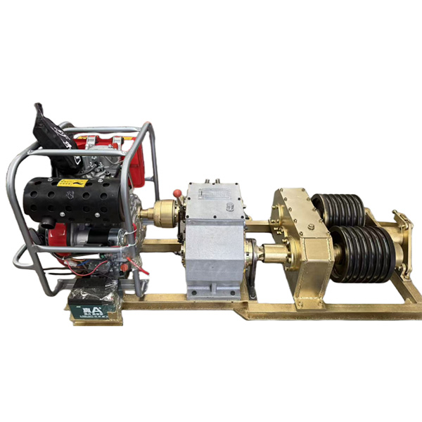 8 Ton Electric-Start Diesel Air-Cooled Dual-Shaft Fast Winch