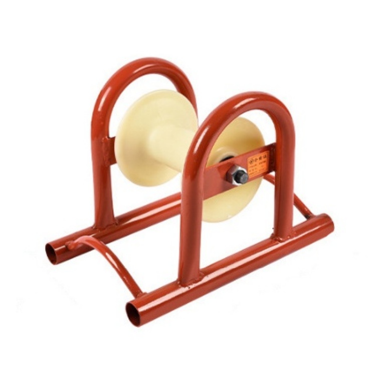 Cable laying guide wheel